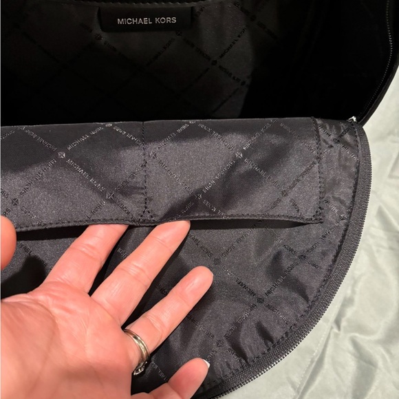MICHAEL KORS SPORT BLACK BACKPACK - Picture 11 of 15